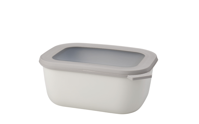 Mepal Cirqula multi bowl rectangular 1500 ml nordic white