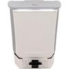Kleine productafbeelding Bo-Camp faltbarer Abfalleimer mit Pedal grau 15 Liter 1