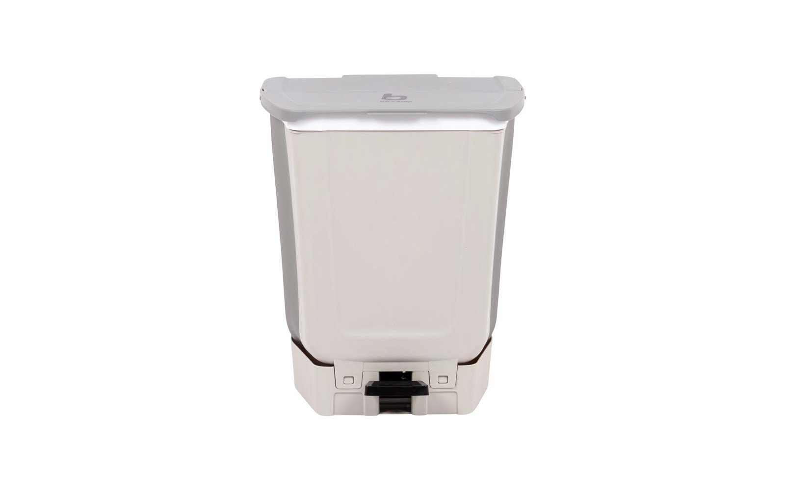 Product afbeelding Bo-Camp faltbarer Abfalleimer mit Pedal grau 15 Liter 1