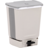 Kleine productafbeelding Bo-Camp faltbarer Abfalleimer mit Pedal grau 15 Liter 1