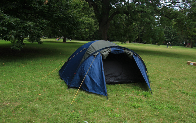 Tambu Acamp 4 person dome tent dark blue/dark gray