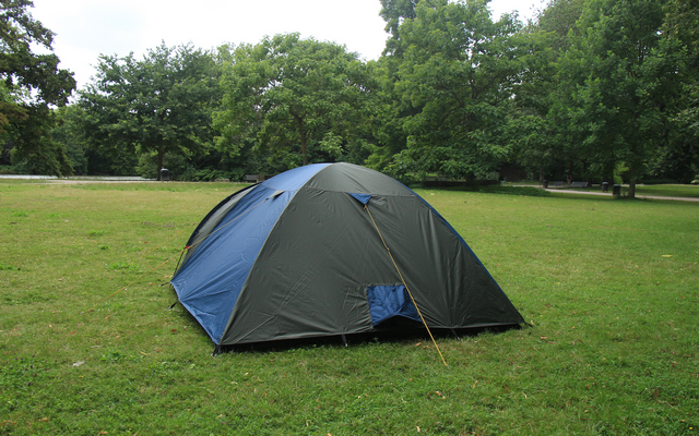 Tambu Acamp 4 person dome tent dark blue/dark gray