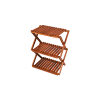 Foldable Side Table Wood Human Comfort Gannat 3