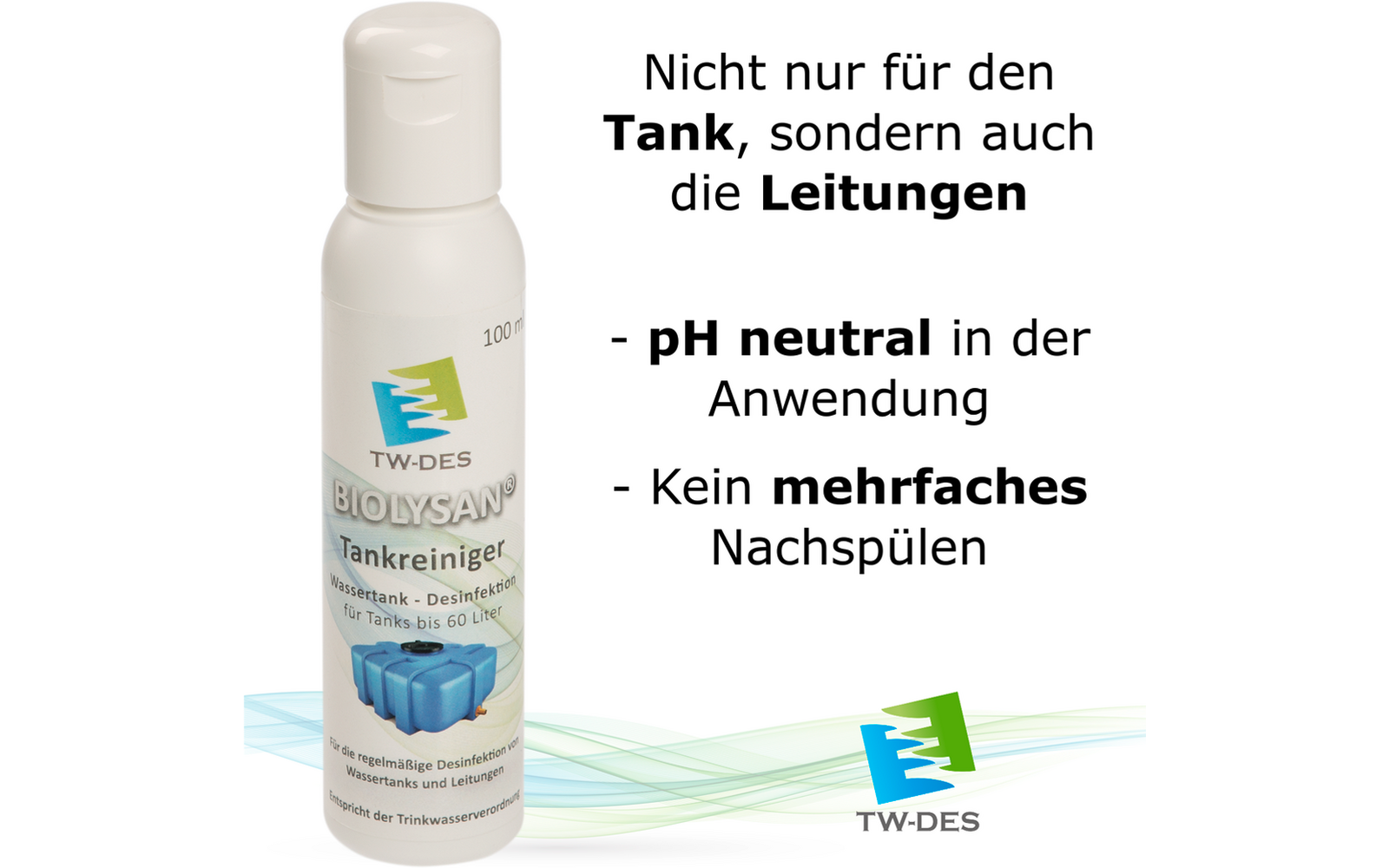 Immagine del prodotto Detergente per serbatoi Biolysan per serbatoi e sistemi idrici 1