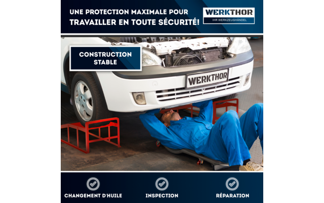 Produktbild Werkthor KFZ Auffahrrampen Set bis 3 Tonnen  1