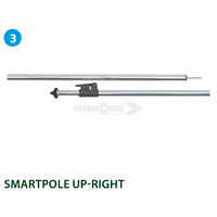 Brunner Alu Smartpole Aufstellstab 110-200 cm