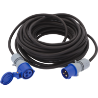 Berger CEE Verbindungsleitung CEE-Stecker und CEE-Kupplung 25 m