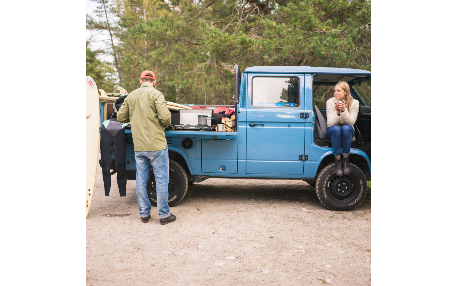 Product afbeelding Primus Kinjia Zwei Flammen Gaskocher 2 x 3000 W 1