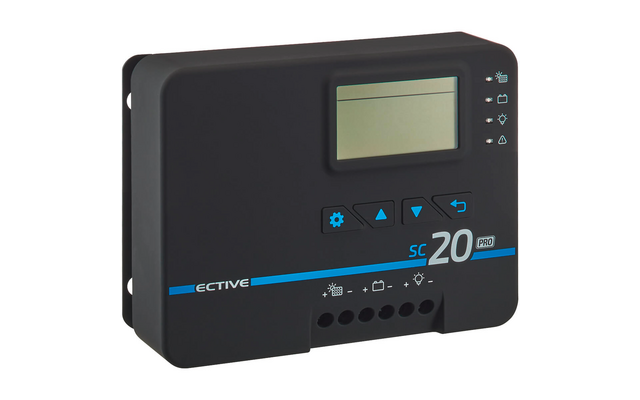 ECTIVE SC 20 Pro MPPT regulador de carga solar 12V/24V 20A