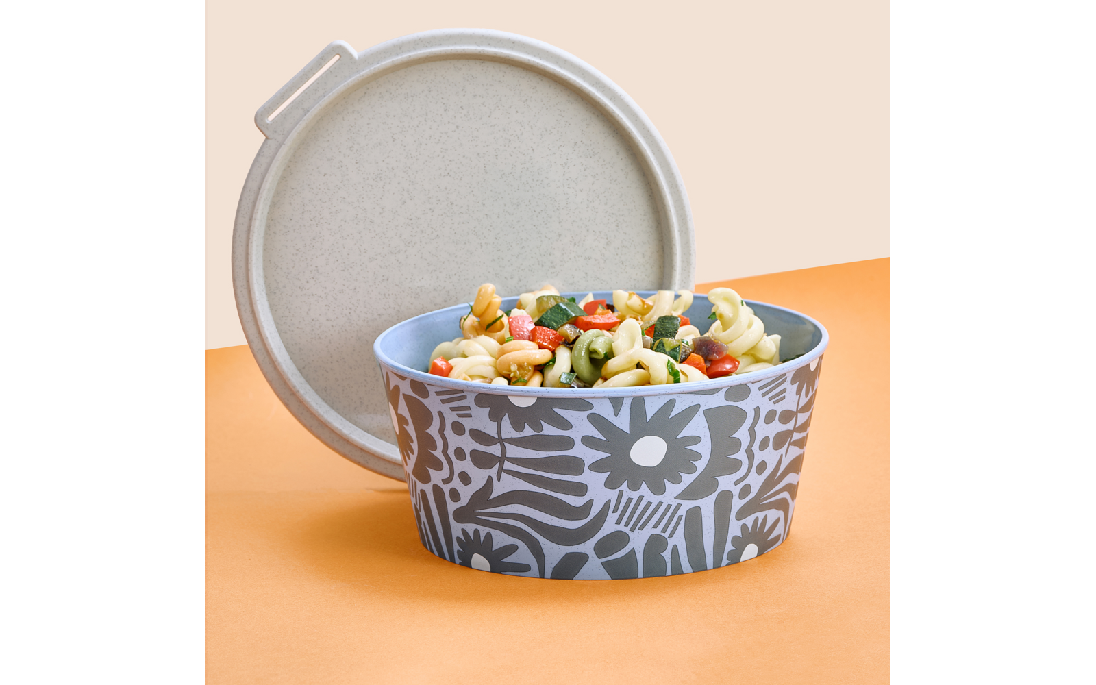 Product afbeelding Koziol Blomster Box schaal met deksel stapelbaar / luchtdicht / lekvrij 1