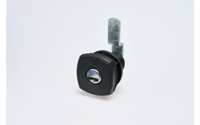 STS flap lock square with anti-rotation protection for plug-in cylinder inserts STS / Zadi without cylinder black