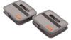 Berger Faltbox Milo mini 2er-Set grau/schwarz