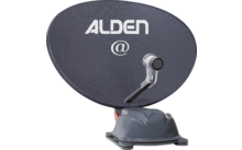 Alden AS2@ 80 HD Platinium vollautomatische Satellitenanlage inklusive LTE Antenne und A.I.O. Smart TV mit integriertem Receiver und Antennensteuerung