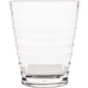 Kleine productafbeelding Bo-Camp Rib Limonadengl&auml;ser aus MS-Kunststoff im 4er-Set 350 ml 1