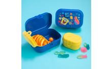 656814 897522 874615 - Koziol Pascal Ready Mini SpongeBob Lunchbox Set 3 stuks