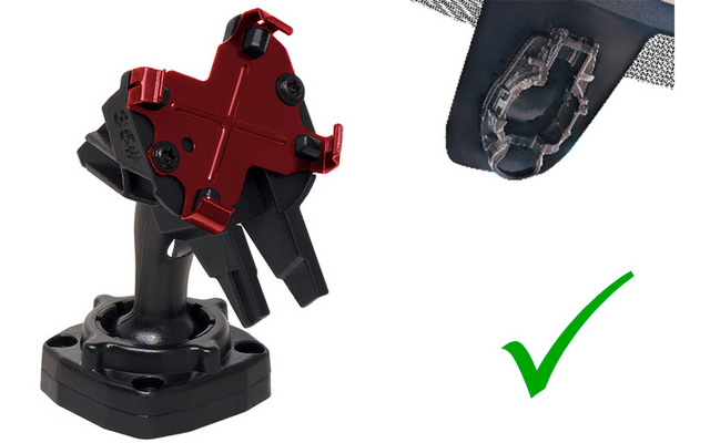 Immagine del prodotto Supporto Alpine per specchietto retrovisore digitale DME-R1200 per VW Crafter, MAN TGE o VW T6/T6.1 1