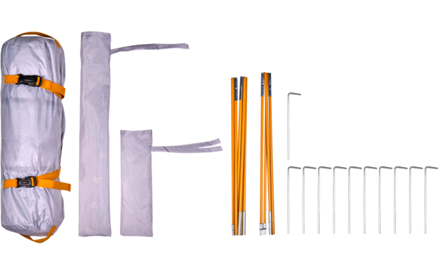 Image du produit Tambu Robi 2 Tunnelzelt extraleicht für 2 Personen aus recyceltem Polyester 2.000 mm Wassersäule 1