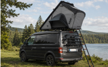 875103 - Vickywood Cumaru Ease 135 lightweight hard shell roof tent for 2 people