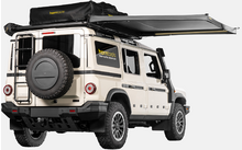 875403 - Horntools Horizon recht vrijdragend zonnescherm met LED-verlichting 2 meter