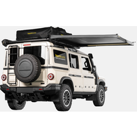 Horntools Horizon recht vrijdragend zonnescherm met LED-verlichting 2 meter
