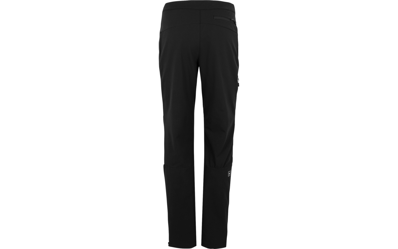 Schwarze Hose mit geradem Schnitt