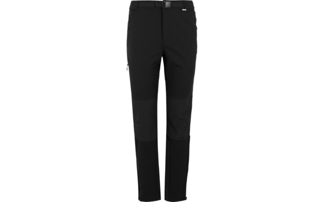 Schwarze Hose, frontal sichtbar, keine weiteren Gegenstände