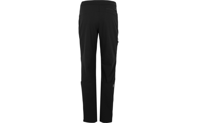 Schwarze Hose mit geradem Schnitt