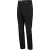 Schwarze lange Hose mit seitlichen Reißverschlusstaschen