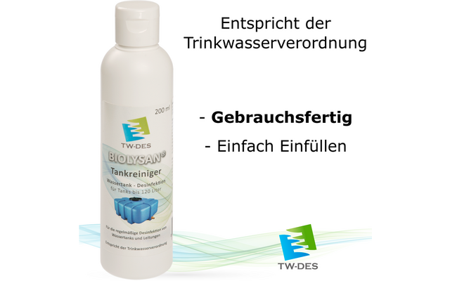 Immagine del prodotto Detergente per serbatoi Biolysan per serbatoi e sistemi idrici 1