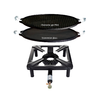 All Grill stool cooker set large with cast iron grill plate light 38 cm without ignition fuse