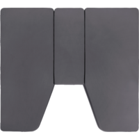 Walra Spannbetttuch Jersey stretch Multifit Anthrazit für Einzelbetten 3-teilig