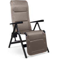 Dometic Gardina Lounger Camping-Relaxsessel stufenlos verstellbar bis 120 kg shale