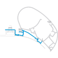 Adattatore per tendalini da tetto Dometic PR-Adapt PW 2000 e PW 2500 5 m
