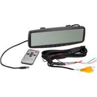 ACV Spiegelmonitor Universal 4,3 Zoll mit automatischer Dimmung und 2 Videoeing&auml;ngen