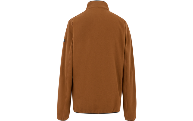 Braune Jacke von hinten gesehen