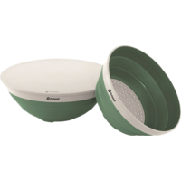 Outwell Collaps Schüssel und Sieb Set 3 teilig shadow green