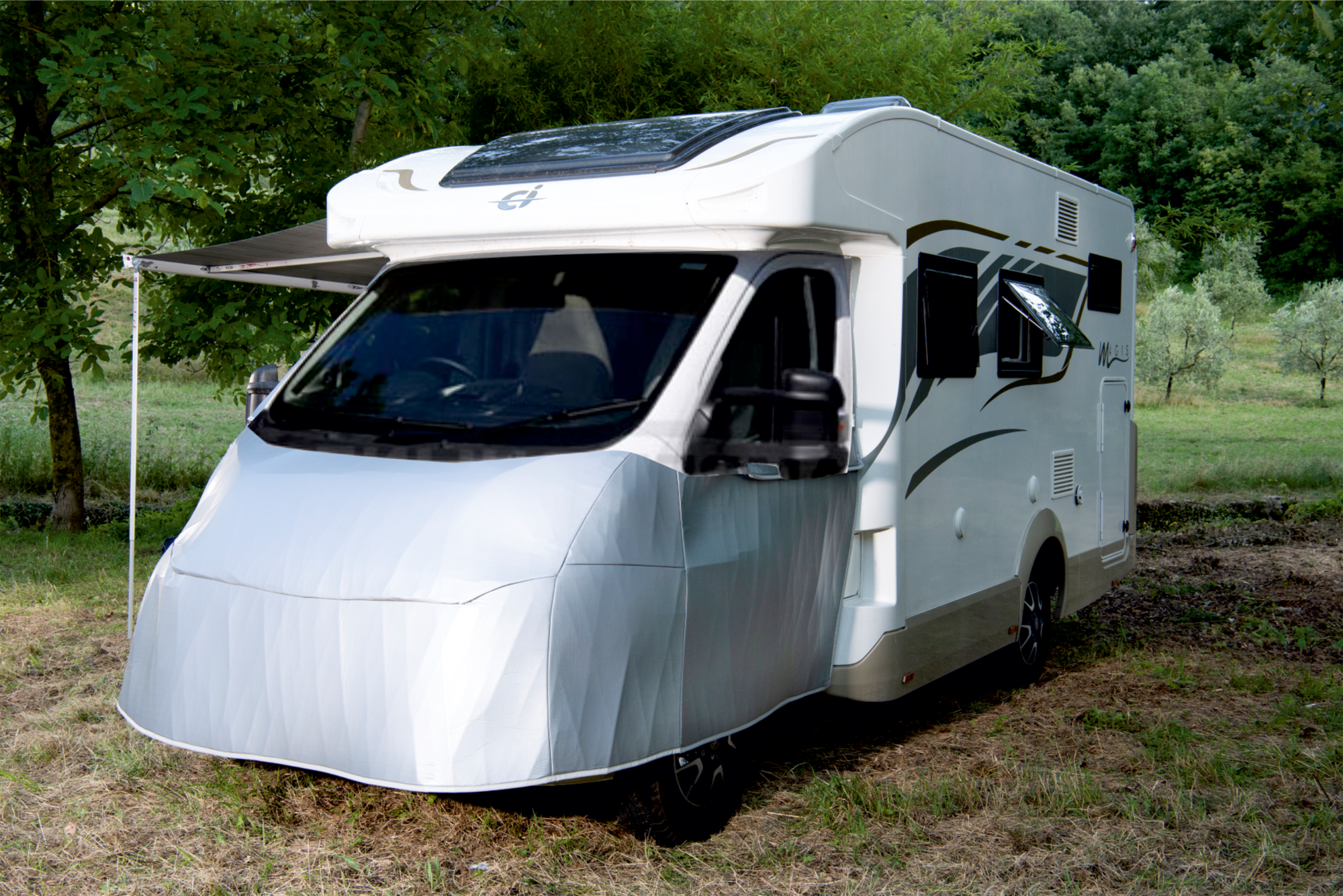 Ideatermica AP Base Tapis d'isolation extérieur Capot moteur - Accessoires  de camping Berger Camping