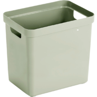 Sunware Sigma home storage box 25 liters green