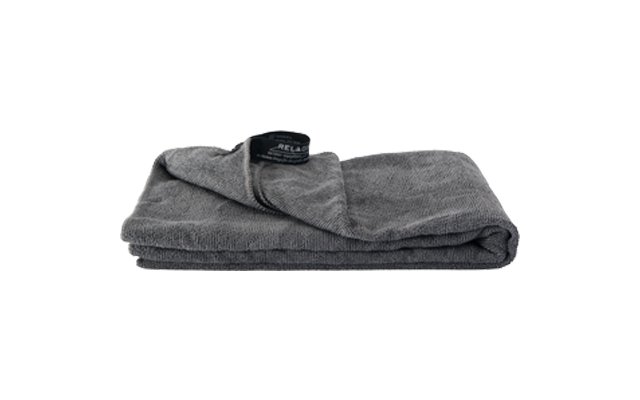 BasicNature Asciugamano Terry 60 x 120 cm grigio