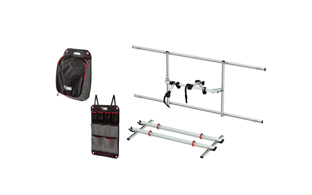 Fiamma Garage Pack Plus multifunctionele kit voor het vastzetten van fietsen