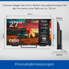 Kleine productafbeelding Cello CTrav Smart Tizen OS Camping LED TV mit Triple Tuner, WLAN, Bluetooth, 12/24/230 V 1