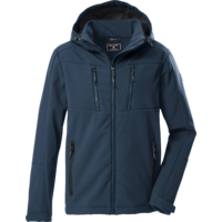 Killtec KOW 79 heren softshell jas met afritsbare capuchon
