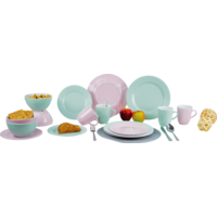 Gimex Geschirrset Royal 16 teilig pastell mix 