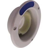 STS Tankeinf&uuml;llstutzen f. Frischwasser, kurz, &Oslash; 40 mm, mit Bel&uuml;ftung Fiat Bianco 