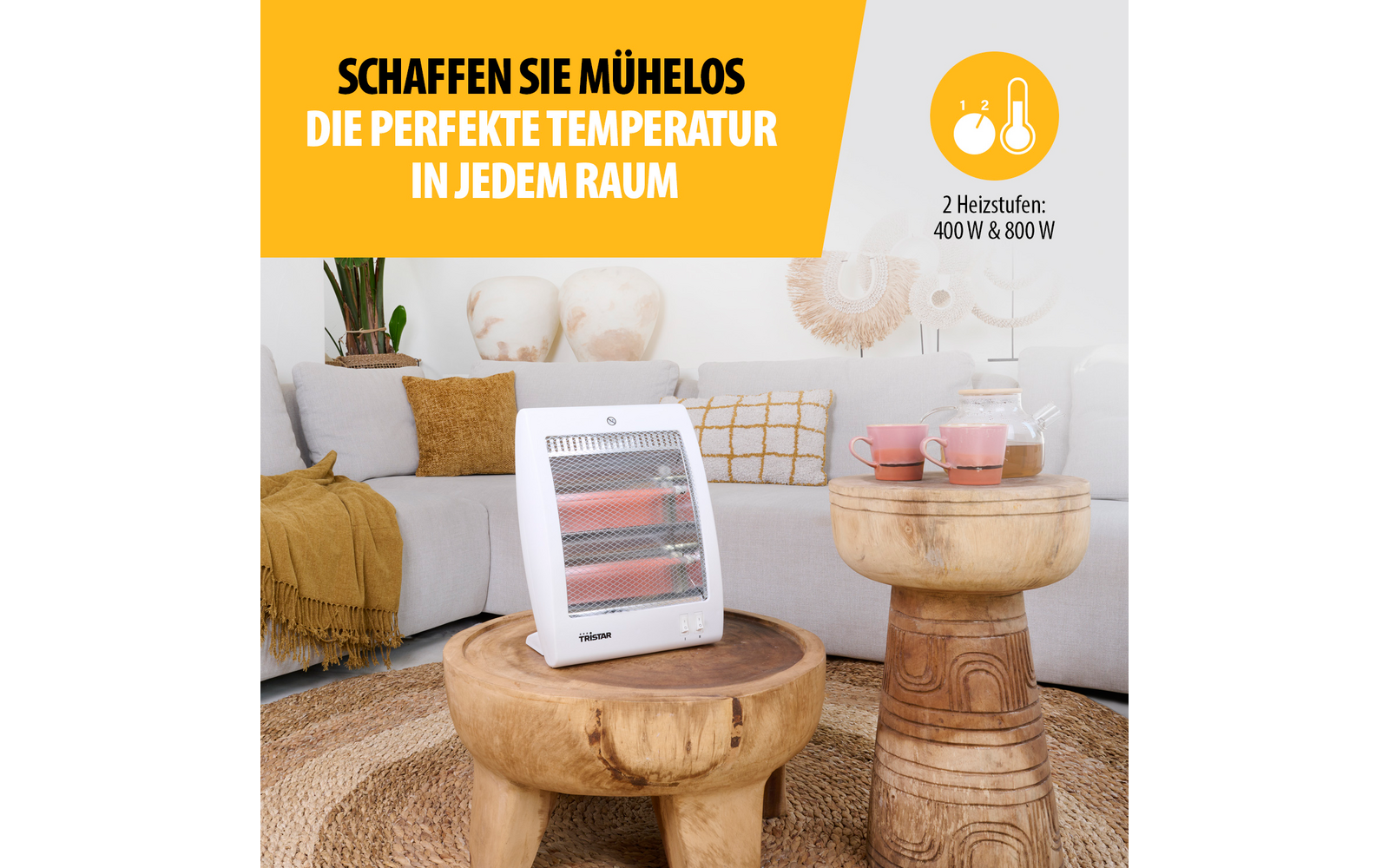 Produktbild Tristar KA-5127 Infrarot Heizstrahler 800 W 1