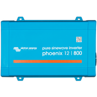 Victron Phoenix VE.Direct Wechselrichter mit Schutzkontaktsteckdose 12 V auf 230 V Leistung 800 VA / 650 W