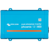 Blauer Wechselrichter mit der Aufschrift 'pure sinewave inverter phoenix 12 | 800'