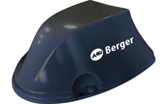 Berger 4G-Antenne mit Router 2.0 für mobilen WLAN Hotspot grau