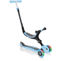 Globber Go Up Foldable Lights Kinderroller 3-in-1 Maximalgewicht 50 kg pastellblau