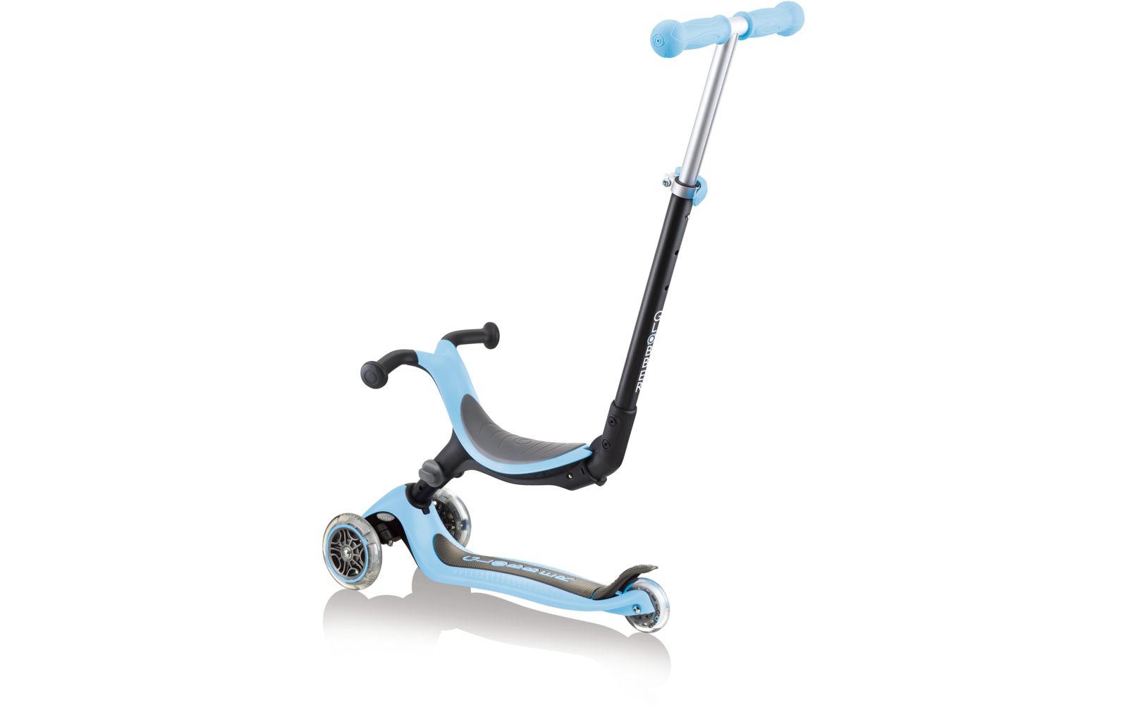 Product afbeelding Globber Go Up Foldable Lights Kinderroller 3-in-1 Maximalgewicht 50 kg 1